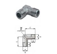 Переходник 1255/4 266/4 уголок L-MM 1/2"