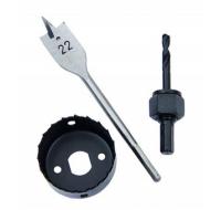 Набор для установки врезных замков, 22мм 54мм