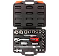 Набор "Мастер"торцевые головки Flank (1/2"),доп.принадл. 22 пр