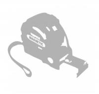 Рулетка "Mars" 3 м/16 мм, обрезиненный корпус, утолщенное полотно